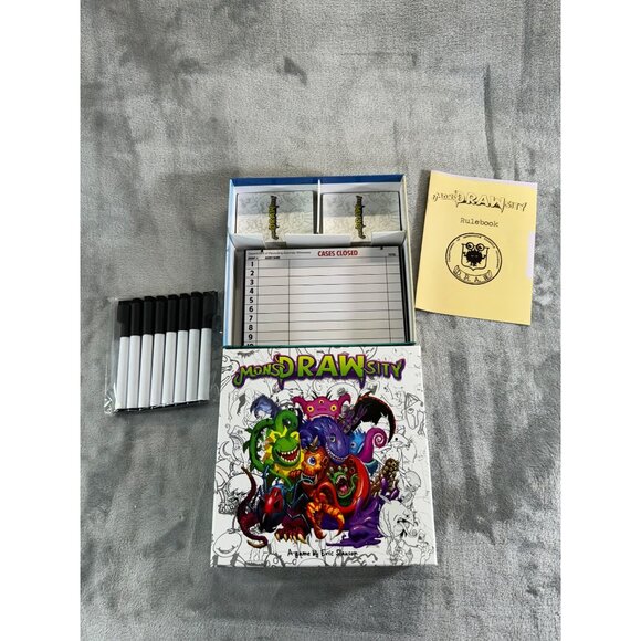 Monsdrawsity Monster Sketch Artist Eye Witness Drawing Game Deep Water - Picture 2 of 11